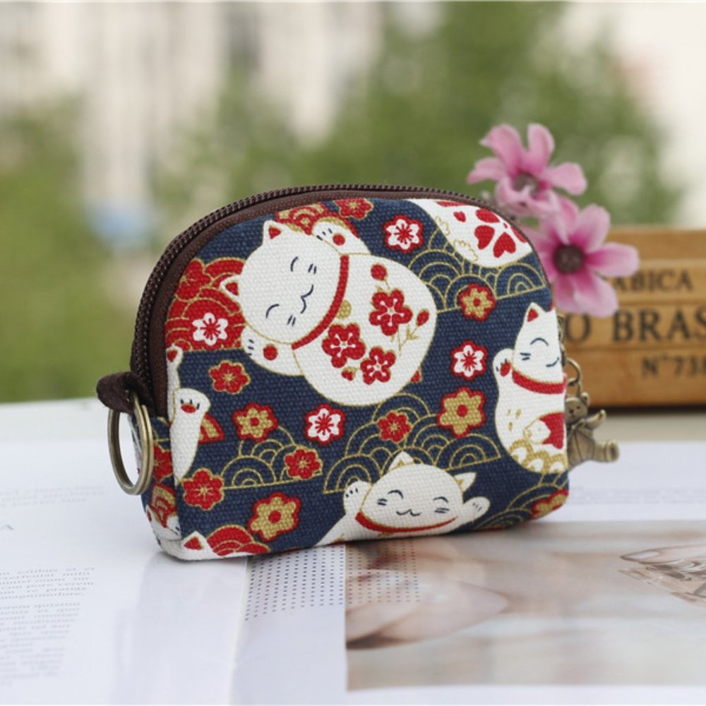 Lucky Cat Purse Set - Picture 3 of 6